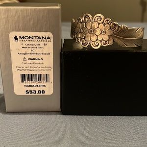 Montana Silversmith cuff bracelet